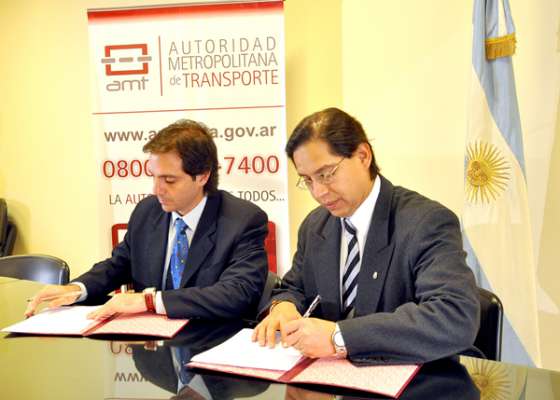 Convenio para optimizar el servicio del transporte urbano