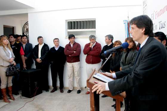 Kosiner participó  de la inauguración de la casa de la estudiante güemense