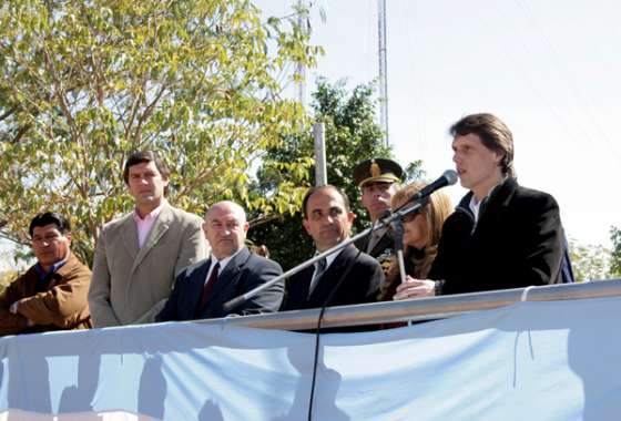 Kosiner participó de las fiestas patronales de Rivadavia Banda Norte 