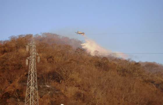 La Brigada de Incendios Forestales controla focos de incendio