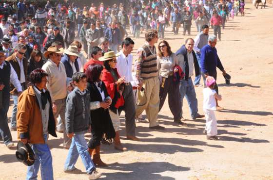 El gobernador Urtubey participó de las fiestas patronales en Pampa Grande