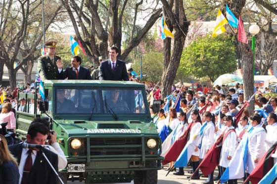 Urtubey participó en la fiesta patronal y fundacional  de Orán