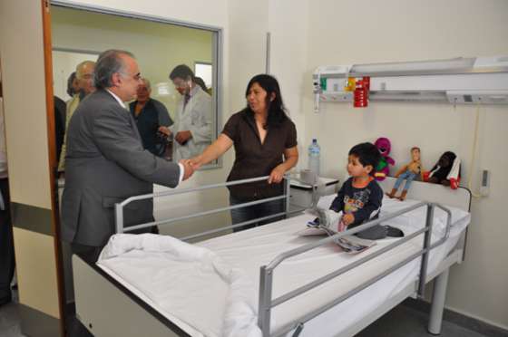 Ya funcionan en el Hospital Público Materno Infantil los servicios de cirugía, traumatología y emergencias 