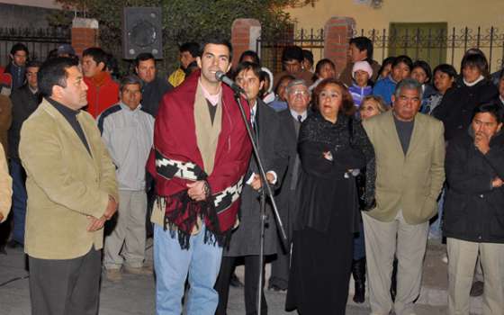 El gobernador Urtubey inauguró obras de pavimentación en Rosario de Lerma   	 