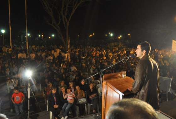 Urtubey inauguró la primera plaza de El Quebrachal