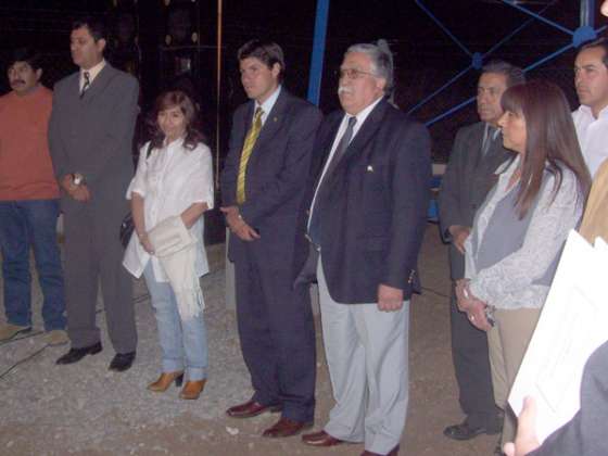 Inauguración y visita de obras en El Jardín