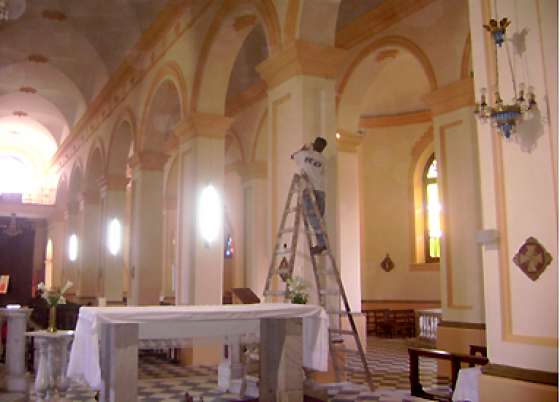 Finalizaron obras de refacción en la catedral de Cafayate 