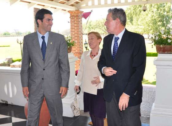 El Gobernador recibió al embajador español en Argentina