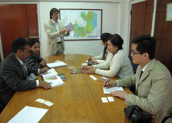 Reunión con directivos del Banco de Desarrollo de China