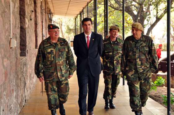 El Gobernador se reunió con el jefe del Tercer Cuerpo del Ejército 