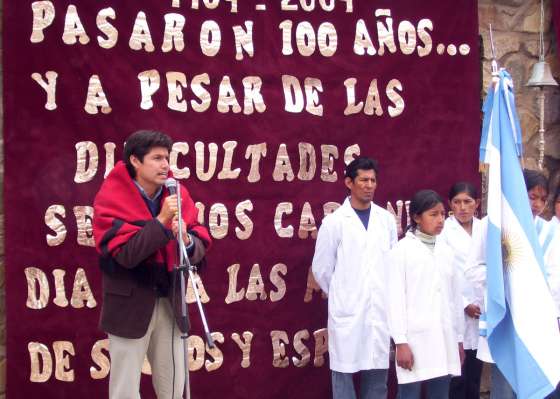 Inauguraron obras de ampliación de una escuela de Santa Victoria Oeste