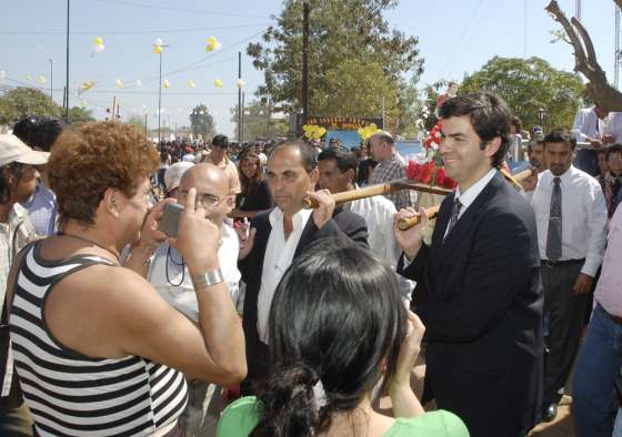 El Gobernador participó de las fiestas patronales en Morillo