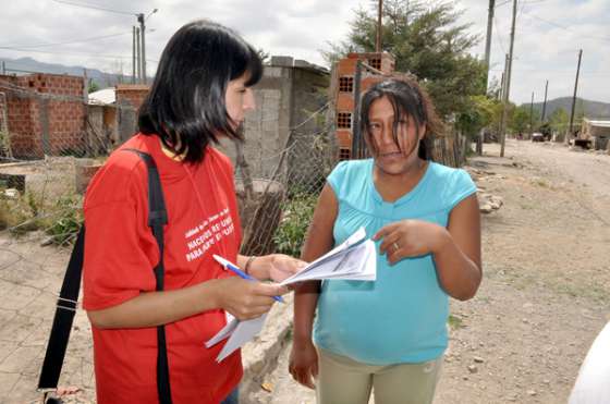 Buena respuesta de los vecinos en la primera semana del Censo Social 