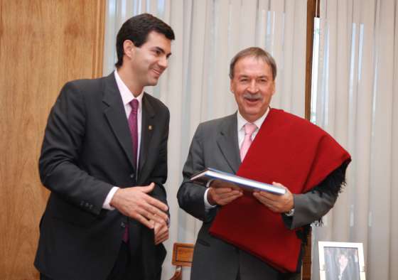 Urtubey habló con Schiaretti y Giacomino sobre el Fondo de Convergencia