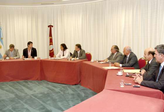 Reunión de gabinete provincial 