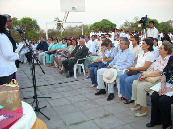 Emotivo festejo por los 100 años de la escuela de Horcones 