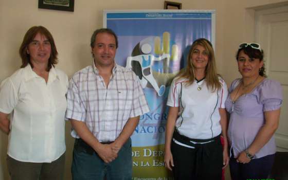 Presentaron el Congreso Nacional de Deporte Escolar