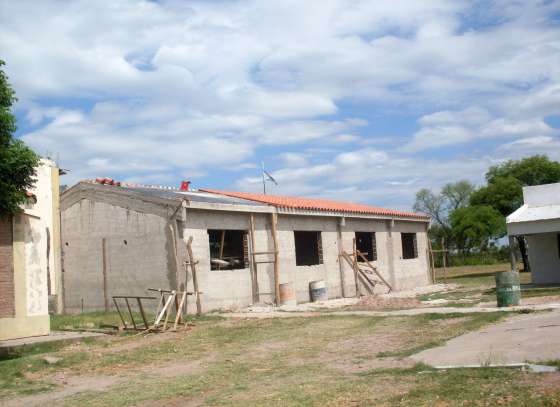 Avanzan obras en escuelas del Anta y Rosario de la Frontera