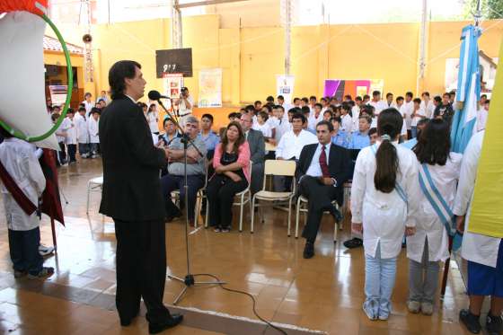 El ministro Kosiner en el lanzamiento de “Salta Preventiva”