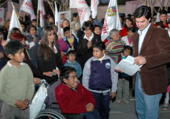 El Gobernador inauguró obras de infraestructura en La Merced 