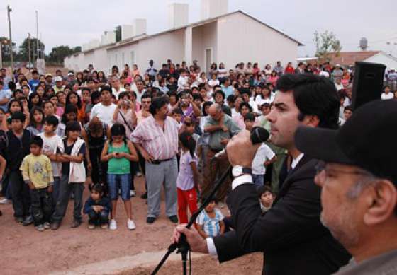 Se entregaron viviendas en Colonia Santa Rosa 