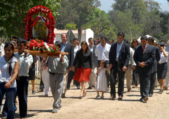 El gobernador Urtubey participó en las fiestas patronales de finca Las Costas 