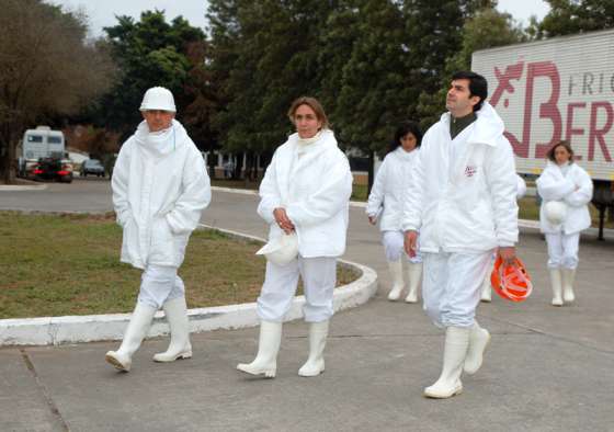 El gobernador Urtubey recorrió la planta del Frigorífico Bermejo en Pichanal 