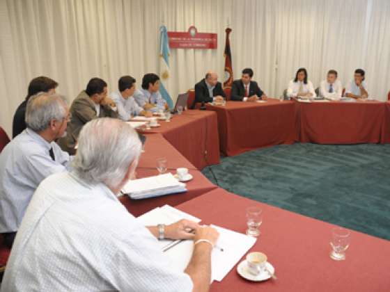 Se reunió el Gabinete provincial 