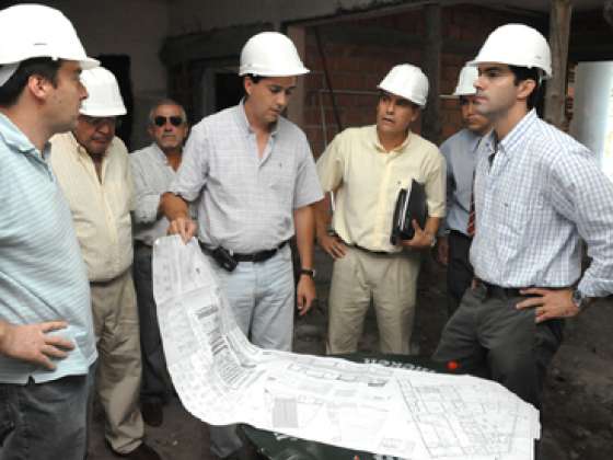 El gobernador Urtubey recorrió obras en Capital 