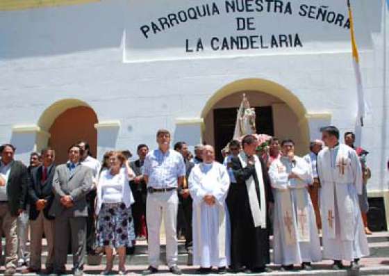 El Vicegobernador en la fiesta patronal de La Candelaria 