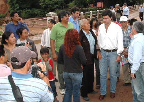 Inmediata asistencia de la Provincia ante el desborde del Río Tartagal 