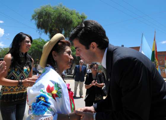 Dijo el Gobernador en Tarija: "Somos un mismo pueblo, sentimos nuestra tierra de igual manera” 