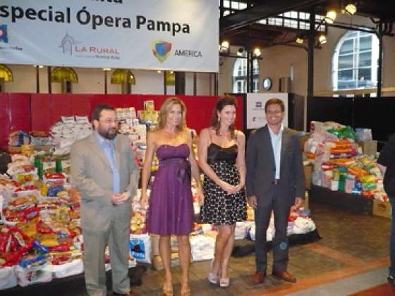 Ópera Pampa realizó una función especial a beneficio de los damnificados en Tartagal 