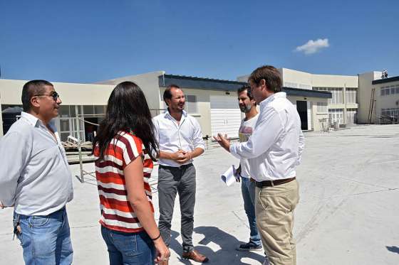 Está próxima a finalizar la obra del nuevo edificio para la escuela técnica de San Francisco Solano