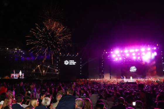 Urtubey asistió al cierre de la Fiesta Nacional de Sol en San Juan