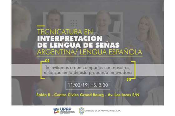 Comienza la Tecnicatura en Interpretación de Lengua de Señas