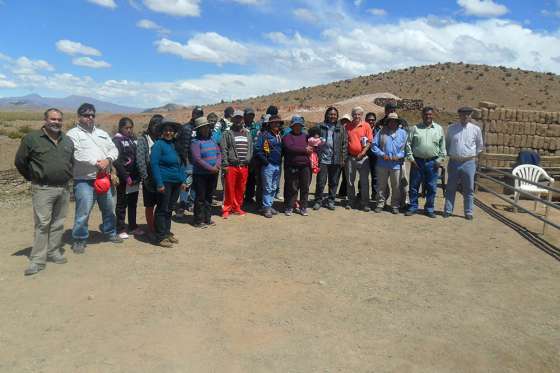 Asuntos agrarios recorrió obras hídricas en San Antonio de los Cobres