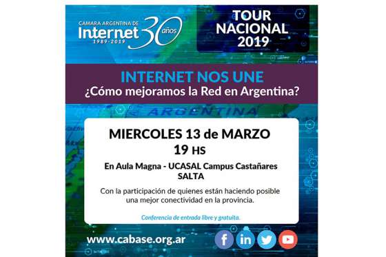 Hoy se realizará un encuentro sobre Desafíos de Internet en la Argentina