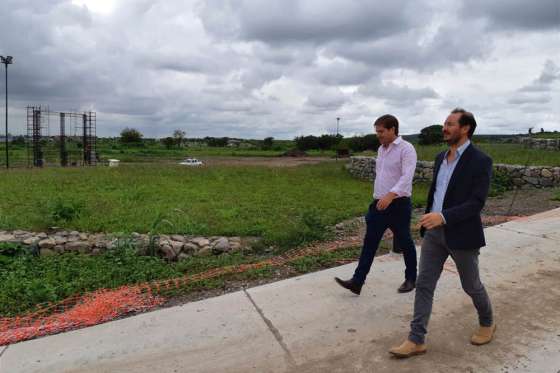 Están en su etapa final las obras en el sector norte del Parque del Bicentenario