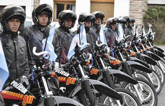 Nuevo equipamiento y armamento para la policía de la provincia