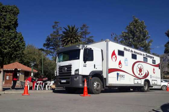 Realizan una nueva jornada de promoción y colecta de sangre en Cafayate