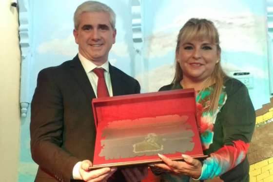 El Gobierno de la Provincia entregó una distinción por el 66° aniversario de Balderrama