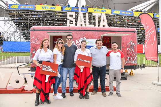 Salta promocionó su oferta turística en el Gran Premio internacional de motociclismo