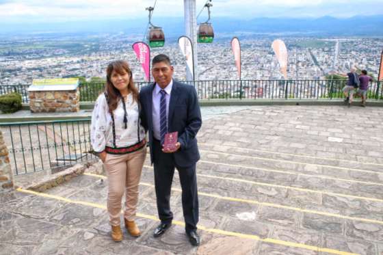 El cerro San Bernardo, escenario elegido para casamientos