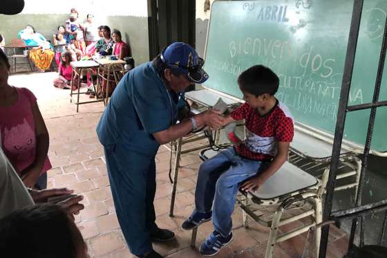 Realizan un nuevo operativo sociosanitario en el  Chaco salteño