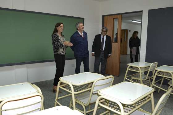 El Ministro de Educación de Córdoba visitó el Instituto de Formación Docente Continua