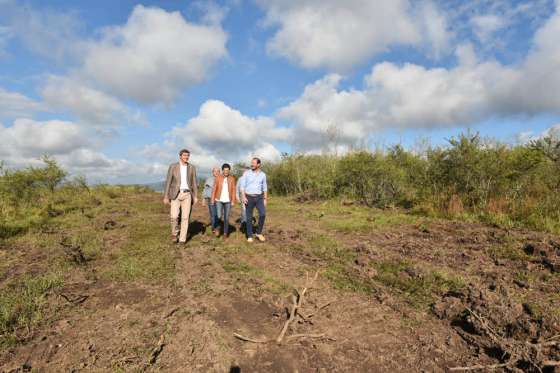 Yarade recorrió el área donde se construirá la última etapa de la circunvalación oeste