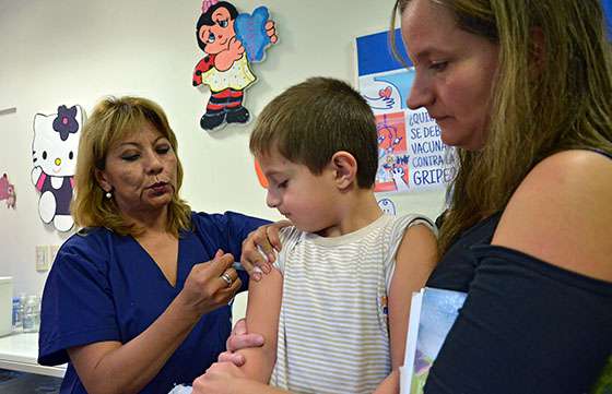 Lanzan hoy la campaña de Vacunación antigripal 2019