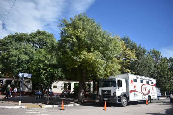 Promoción y colecta de sangre en Rosario de la Frontera