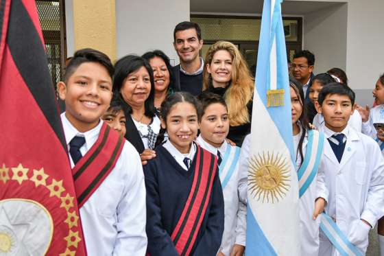 El gobernador Urtubey inauguró el nuevo edificio de la escuela de Educación Especial de Chicoana